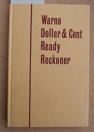 Seller image for Warne Dollar and Cent Ready Reckoner - Australian Edition for sale by Laura Books