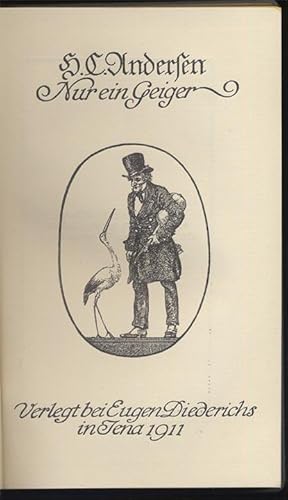 Bild des Verkufers fr Nur ein Geiger. Nach der Originalbersetzung neu durchgesehen von Etta Federn. Mit Zeichnungen von Gudmund Hentze. zum Verkauf von Versand-Antiquariat Rainer Richner