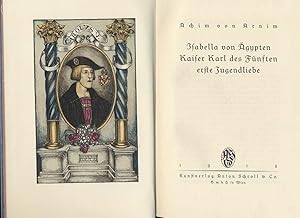 Immagine del venditore per Isabella von gypten. Kaiser Karl des Fnften erste Jugendliebe. venduto da Versand-Antiquariat Rainer Richner