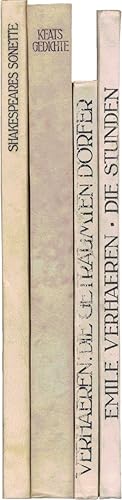 Imagen del vendedor de Die Stunden. Les heures claires - Les heures d'apres-midi - Les heures du soir. bertragen von Erna Rehwoldt. a la venta por Versand-Antiquariat Rainer Richner