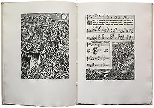 Seller image for Sieben Volkslieder. Vertont von Adolf Forter. 22 Holzschnitte von Eduard Ege. for sale by Versand-Antiquariat Rainer Richner