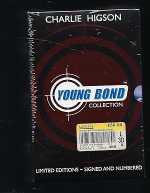 Seller image for Unopened Shrinkwrapped Boxed Set - Young Bond Collection, Containing Silverfin; Bloodfever & Double or Die Limited Editions - Signed and Numbered for sale by Peakirk Books, Heather Lawrence PBFA