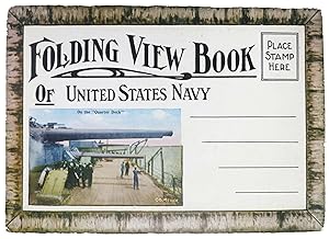FOLDING VIEW BOOK Of UNITED STATES NAVY