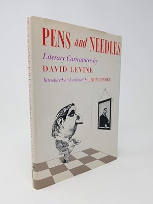 Bild des Verkufers fr Pens and Needles: Literary Caricatures By David Levine zum Verkauf von Munster & Company LLC, ABAA/ILAB