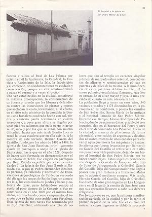 Seller image for EL HOSPITAL DE SAN PEDRO MARTIR O DE CURACION DE LA CIUDAD DE TELDE (GRAN CANARIA) for sale by Libreria 7 Soles