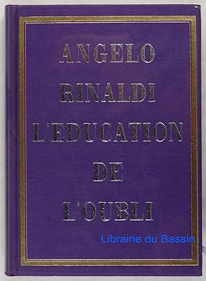 Seller image for L'ducation de l'oubli for sale by Librairie du Bassin