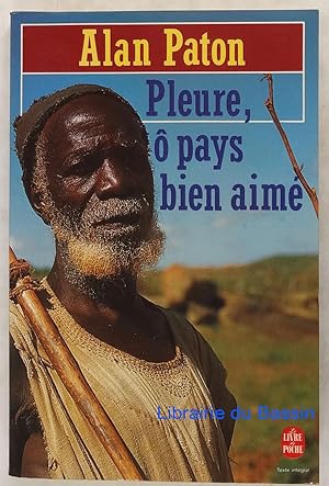 Image du vendeur pour Pleure,  pays bien aim mis en vente par Librairie du Bassin
