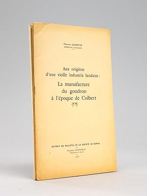 Imagen del vendedor de [ Lot de 3 tir�s-�-part d�dicac�s ] Aux origines d'une vieille industrie landaise : La manufacture du goudron � l'�poque de Colbert [ Avec : ] L'�migration auvergnate � Bordeaux et par Bordeaux dans la seconde moiti� du XVIIIe si�clet [ Avec : ] Une �muete paysanne au d�but du gouvernement personnel de Louis XIV : la s�dition de Benauge (d�cembre 1661-janvier 1662) a la venta por Librairie du Cardinal