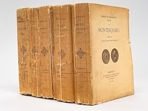 Image du vendeur pour Penses et Fragments indits de Montesquieu (2 Tomes - Complet) [ Avec : ] Voyages de Montesquieu (2 Tomes - Complet) [Avec : ] Mlanges indits [ Avec : ] Histoire vritable publie d'aprs un Nouveau manuscrit avec une Introduction et des Notes par L. de Bordes de Fortage mis en vente par Librairie du Cardinal