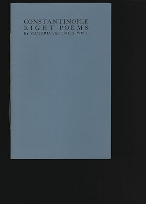 Bild des Verkufers fr CONSTANTINOPLE: Eight Poems (Limited Edition) zum Verkauf von Chaucer Bookshop ABA ILAB