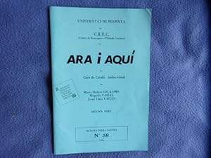 Imagen del vendedor de Ara i aqui curs de catala- segona part a la venta por arobase livres