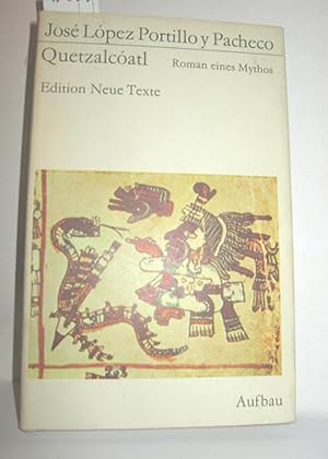 Bild des Verkufers fr Quetzalcoatl (Roman eines Mythos) zum Verkauf von Antiquariat Zinnober