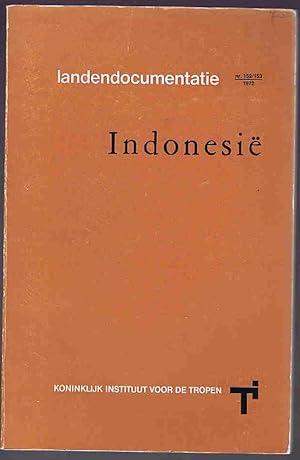 Bild des Verkufers fr Indonesie (Landendocumentatie) zum Verkauf von Lazy Letters Books