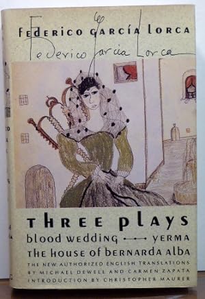 Bild des Verkufers fr Three Plays: Blood Wedding/Yerma/the House of Bernada Alba zum Verkauf von RON RAMSWICK BOOKS, IOBA