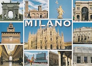 Seller image for POSTAL B8866: MILAN: DIVERSOS ASPECTOS for sale by EL BOLETIN