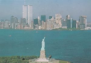 Seller image for POSTAL B8888: NUEVA YORK: VISTA AEREA ESTATUA DE LA LIBERTAD for sale by EL BOLETIN