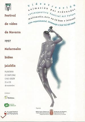 Imagen del vendedor de Postal publicitaria 52460: Festival de Video de Navarra a la venta por EL BOLETIN