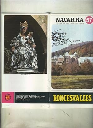 Image du vendeur pour Navarra temas de cultura popular numero 057: Roncesvalles mis en vente par El Boletin