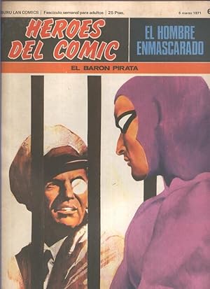 Seller image for El Hombre Enmascarado numero 06: El baron pirata (numerado 2 en trasera) for sale by El Boletin