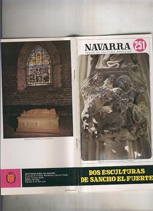 Seller image for Navarra temas de cultura popular numero 251: Dos esculturas de Sancho el fuerte for sale by El Boletin