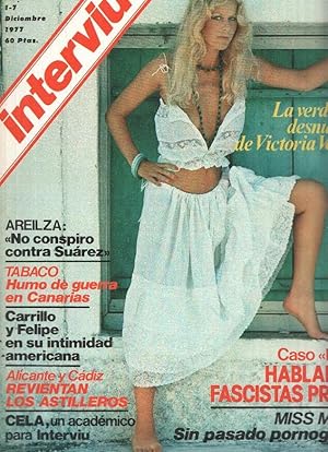 Bild des Verkufers fr Revista: INTERVIU, Numero 0081: La verdad desnuda de VICTORIA VERA (Zeta 1977) zum Verkauf von El Boletin