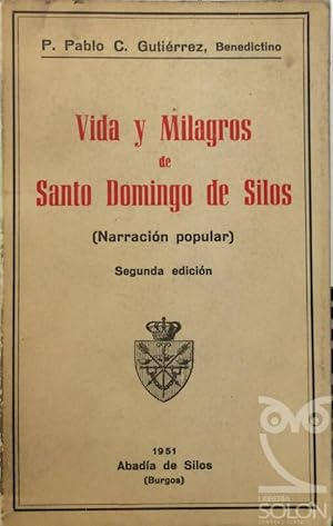 Seller image for Vida y milagros de Santo Domingo de Silos for sale by LIBRERA SOLN