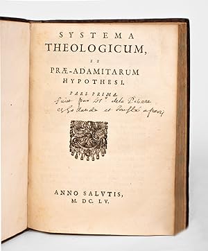Systema theologogicum ex praeadamitarum hypothesis. Pars prima [Ensemble] Sunagogis Iudaeorum uni...