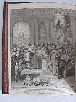 Bild des Verkufers fr Histoire des papes, depuis St. Pierre jusqu' Benoit XIII zum Verkauf von Librairie Le Feu Follet