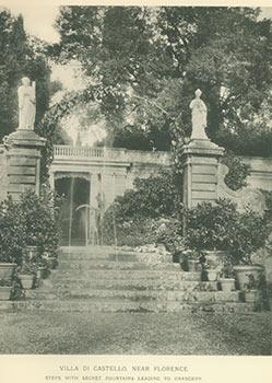 Seller image for The Art of Garden Design in Italy. Illustrated by seventy-three photographic plates reproduced in collotype, twenty-seven plans and numerous sketches in the text taken from original surveys and plans specially made by the author and twenty-eight plates from photographs by Mrs. Aubrey Le Blond. First edition. for sale by Wittenborn Art Books