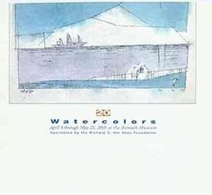 Immagine del venditore per Lyonel Feininger: 20 Watercolors. April 4 through May 25, 2003 at the Demuth Museum. [Exhibition catalogue]. venduto da Wittenborn Art Books