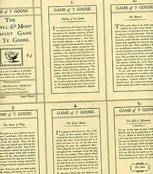 The Royal & Most Pleasant Game of Ye Goose. (Facsimile reprint originally published London: John ...