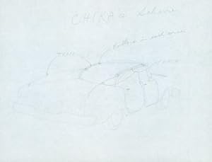 Line Drawing by John C. Rund, illustrating his CHIKA Scheme (Hardtop Convertible Automobile Struc...