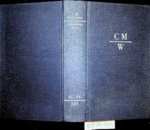 Bild des Verkufers fr Supplemente 1. Die Natur der Dinge; Moralische Briefe. / Supplemente 2. Der Anti-Ovid; Erzhlungen; Briefe von Verstorbenen. / Supplemente 3: Die Prfung Abrahams; Sympathien, Psalmen, Der Frhling; Hymne auf Gott. (= C. M. Wieland Smmtliche Werke 33.-36. Band [Reprint der Ausgabe Leipzig, Georg Joachim Gschen, 1794 - 1798 Hamburger Stiftung zur Frderung von Wissenschaft und Kultur in Zusammenarbeit mit dem Wieland Archiv, Biberach /Ri und Hans Radspieler, Neu Ulm) zum Verkauf von ANTIQUARIAT.WIEN Fine Books & Prints