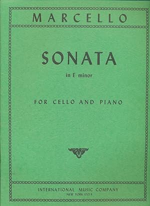 Image du vendeur pour Sonata in E minor for Cello (IMC2530) mis en vente par CorgiPack