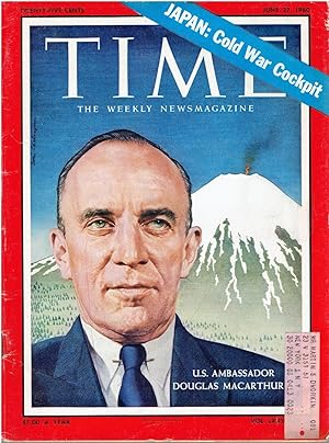 Immagine del venditore per TIME Magazine, June 27, 1960 (Vol. LXXIII, No. 14) - Japan venduto da Manian Enterprises