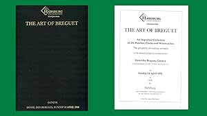 Seller image for The Art of Breguet. An Important Collection of 204 Watches, Clocks and Wristwatches. (1991) for sale by Libro-Colonia (Preise inkl. MwSt.)