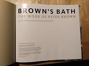 Imagen del vendedor de Brown's Bath the Work of Peter Brown a la venta por Chris Phillips