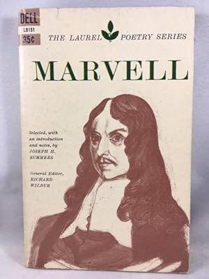 Imagen del vendedor de Marvell (The Laurel Poetry Series) a la venta por Great Expectations Rare Books