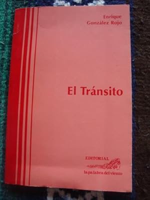 Imagen del vendedor de El trnsito o en el principio era el gerundio. a la venta por Libros del cuervo