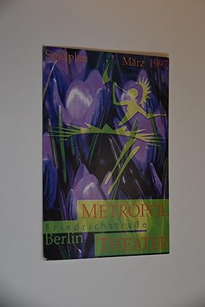 Bild des Verkufers fr Spielplan Mrz 1997 zum Verkauf von Antiquariat Biebusch