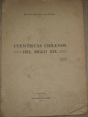 Bild des Verkufers fr Cuentistas chilenos del siglo XIX zum Verkauf von Librera Monte Sarmiento