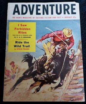 Imagen del vendedor de ADVENTURE Men Magazine August 1954 Commando Fischer Doares Elliot Frazee Greene a la venta por Comic World