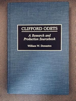 Image du vendeur pour Clifford Odets - A Research and Production Sourcebook. mis en vente par The Groaning Board