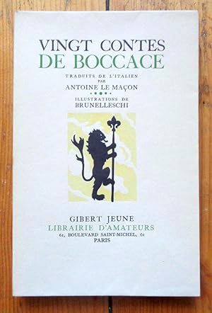 Vingt contes de Boccace.