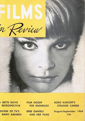 Immagine del venditore per Films in Review: August-September 1964 (Elke Sommer, Cover) venduto da Bookshop Baltimore