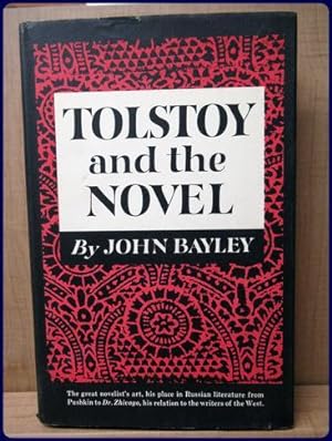 Immagine del venditore per TOLSTOY AND THE NOVEL venduto da Parnassus Book Service, Inc