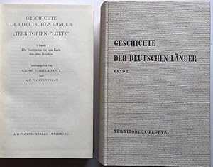 Seller image for Geschichte der deutschen Lnder. "Territorien-Ploetz" Bd. 1: Die Territorien bis zum Ende des alten Reiches. Bd. 2: Die deutschen Lnder vom Wiener Kongre bis zur Gegenwart. for sale by Antiquariat Lohmann