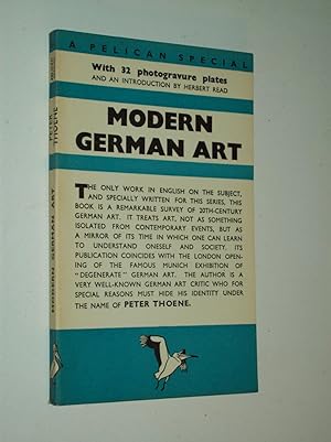 Seller image for Modern German Art [Pelican Special S6] for sale by Rodney Rogers