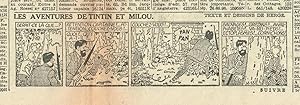 Herge-Tintin et la malédiction de Rascar Capac (Les sept boules de cristal) Sip n°133 - LE SOIR -...