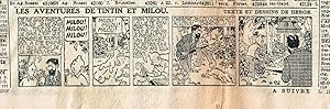 Herge-Tintin et la malédiction de Rascar Capac (Les sept boules de cristal) Strip n°132 - LE SOIR...